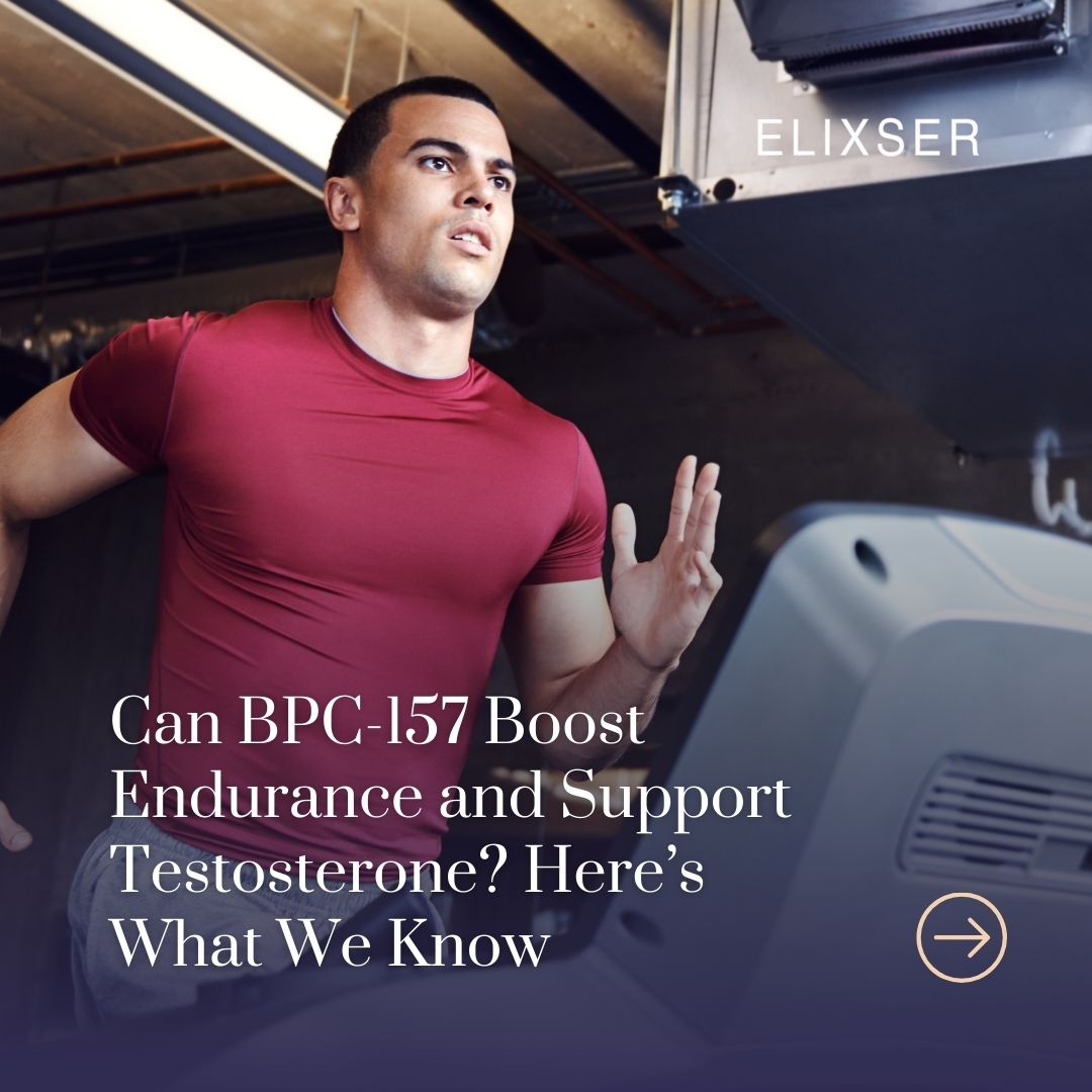 Man Running on Treadmill