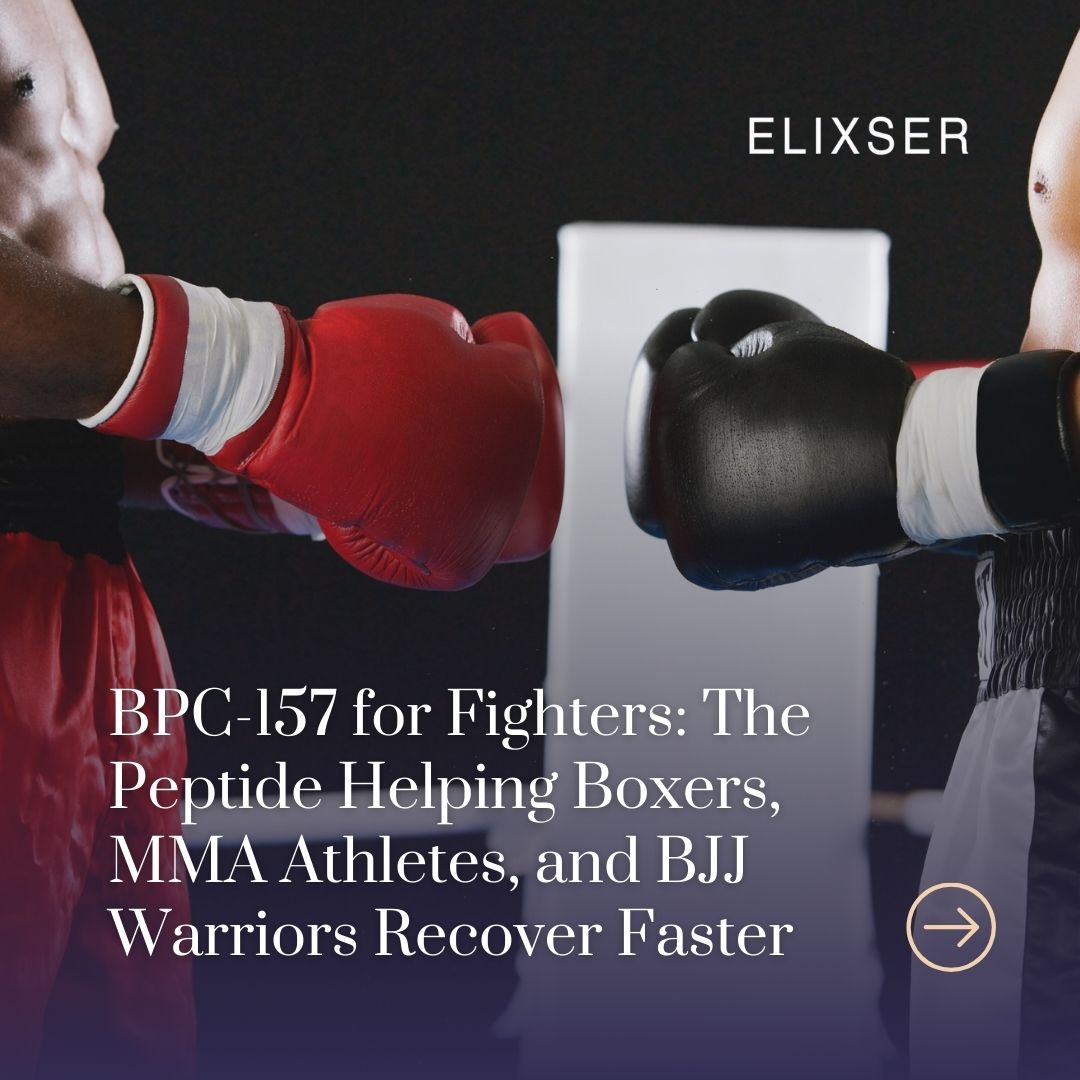 BPC-157 peptide for fighter recovery