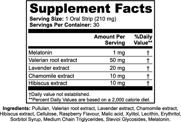 SLEEP [Advanced Rest & Recovery Strips]